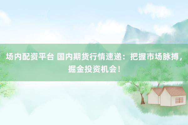 场内配资平台 国内期货行情速递：把握市场脉搏，掘金投资机会！
